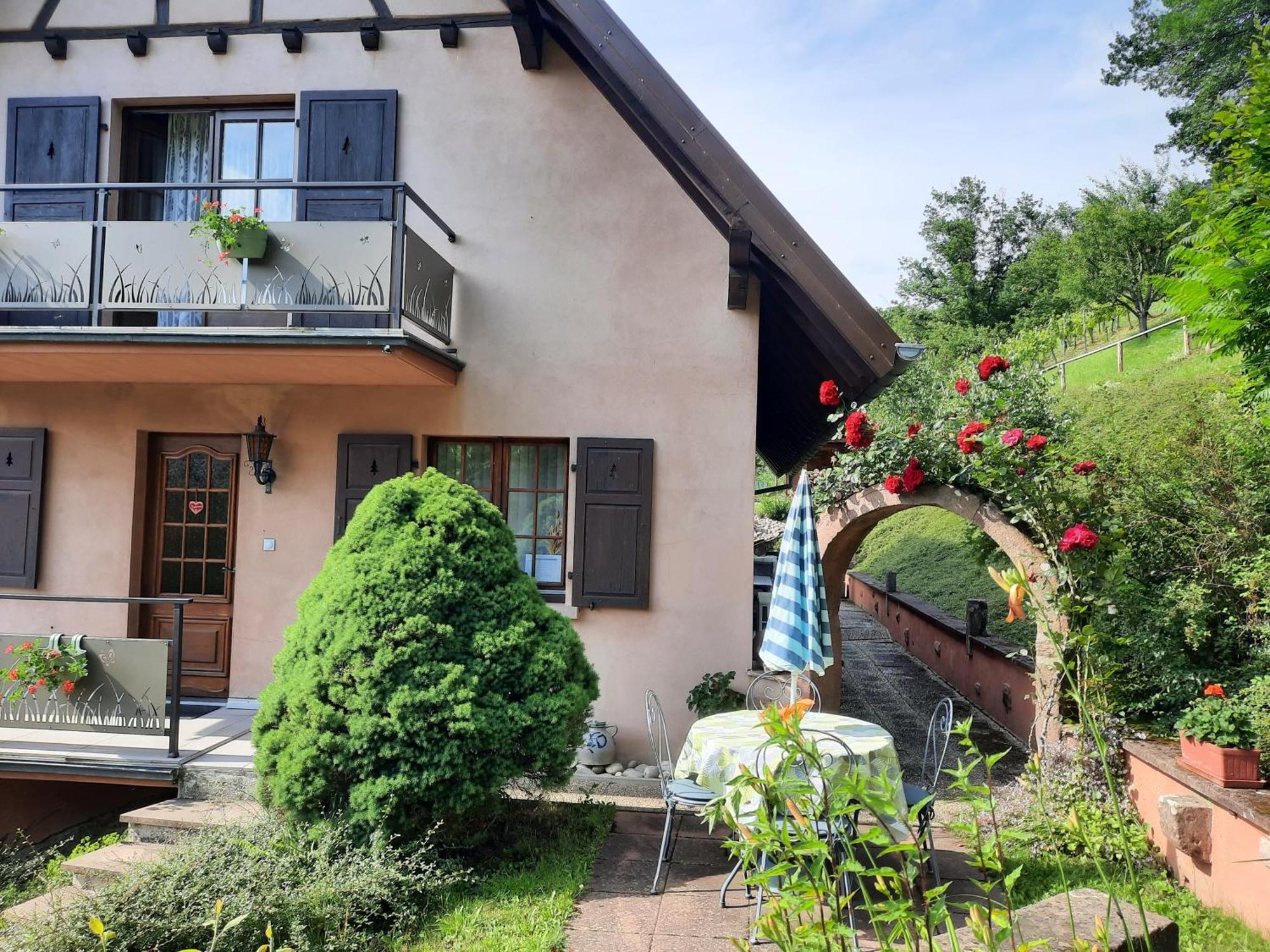 Chambres D'Hotes "Au Val Sejour" Alsace Saint-Martin  ภายนอก รูปภาพ